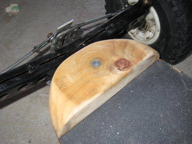 Mounting a mast base to a land/mountainboard