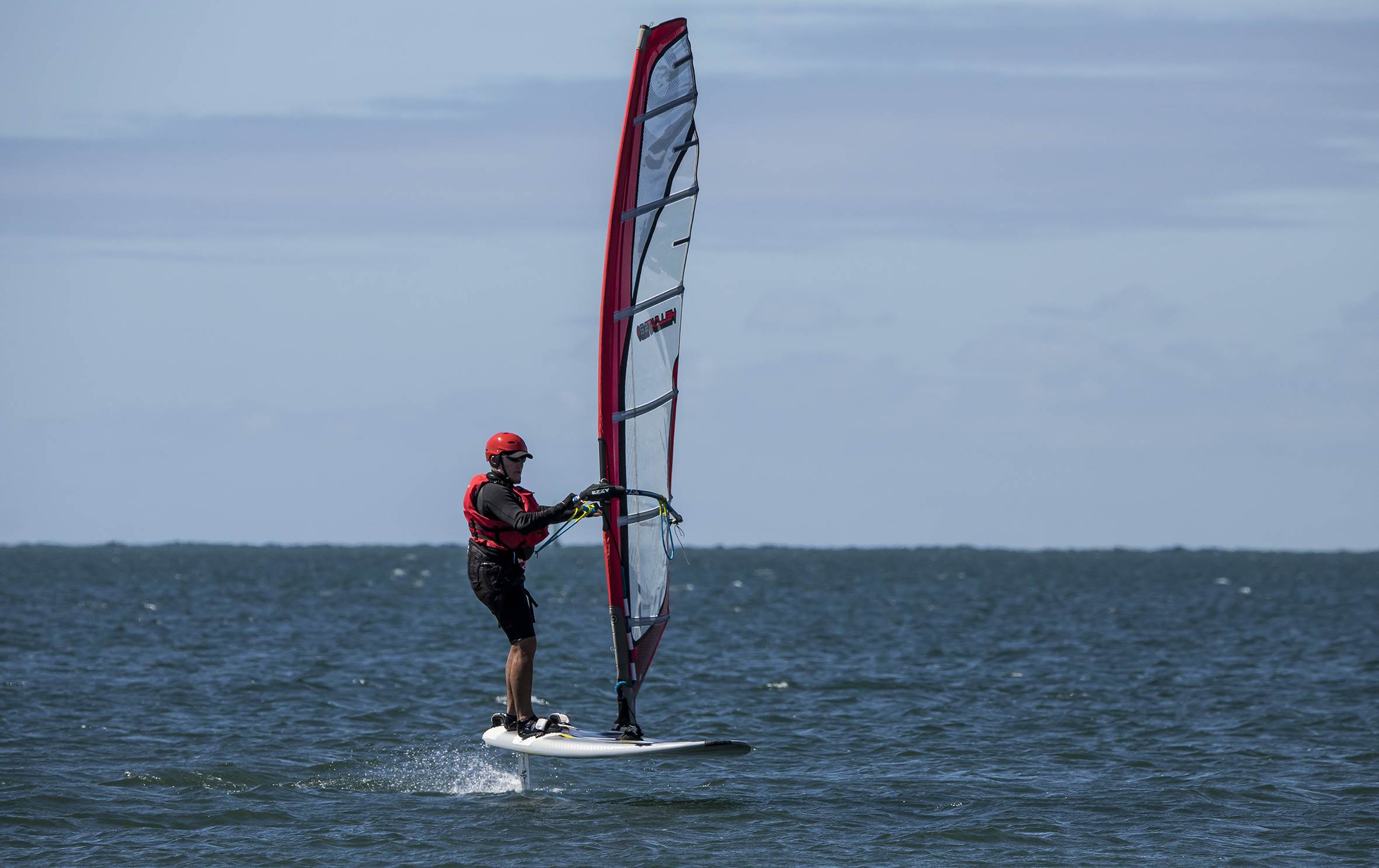 K Bay foiling