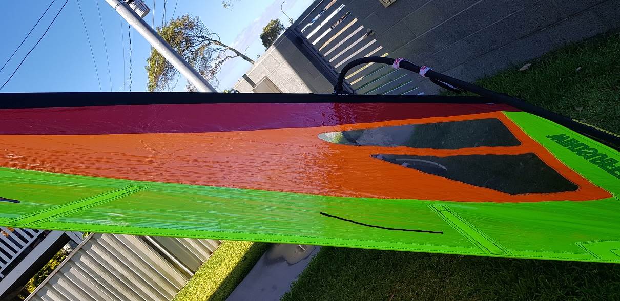 Windsurfer LT sail settings
