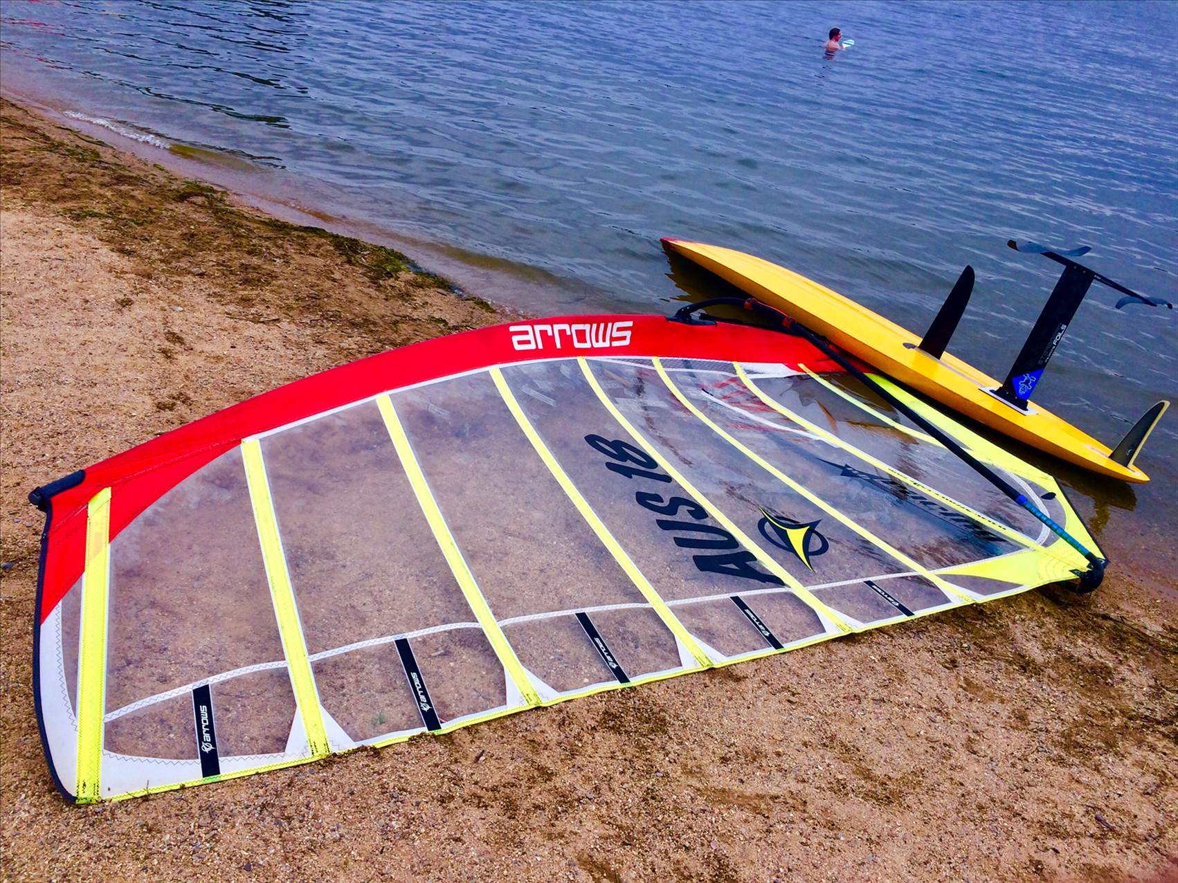 Speed 250L with foil