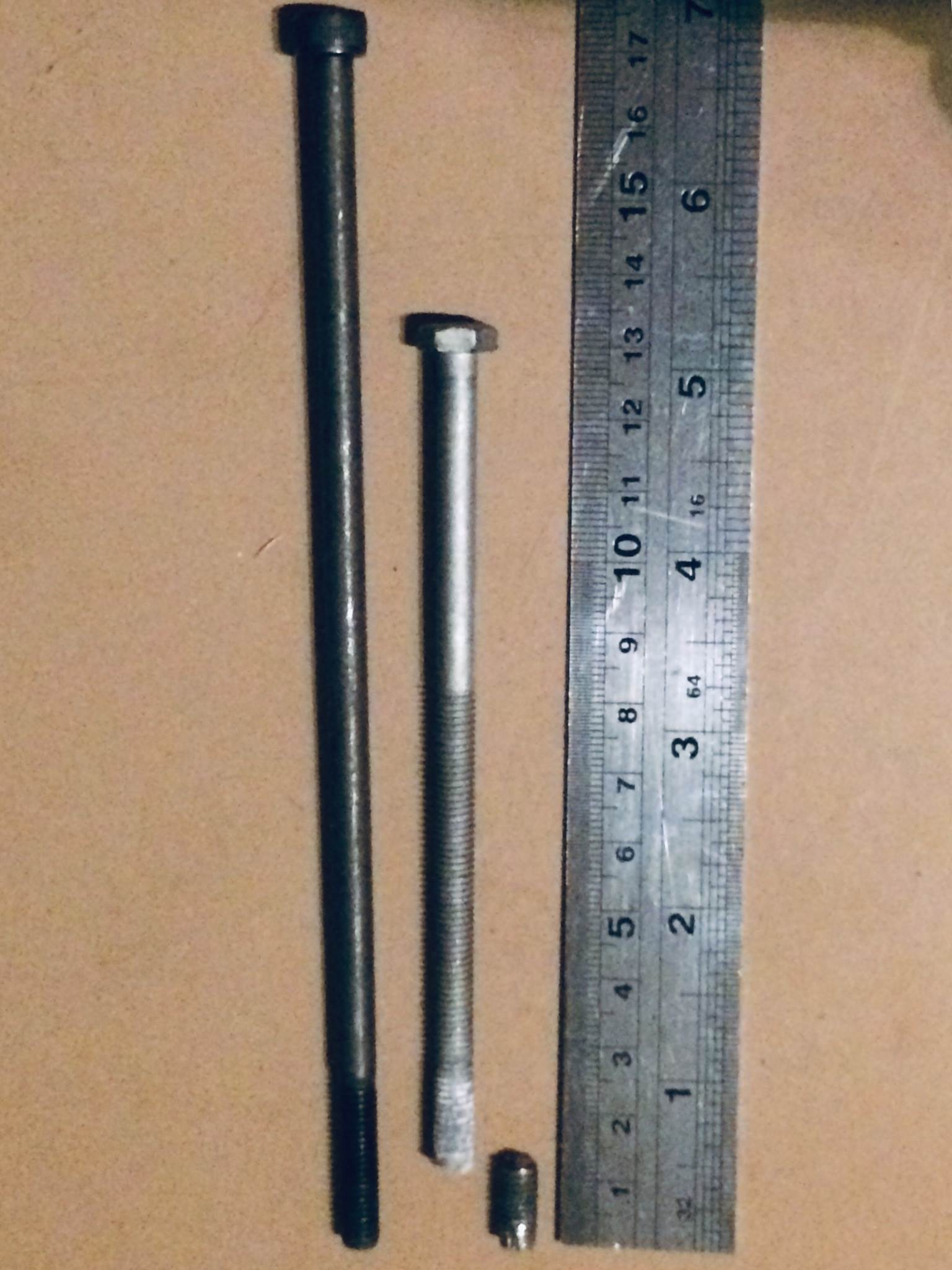 New bolts now