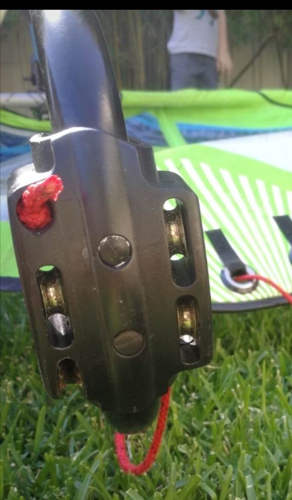 Gaastra boom. How do I right up?