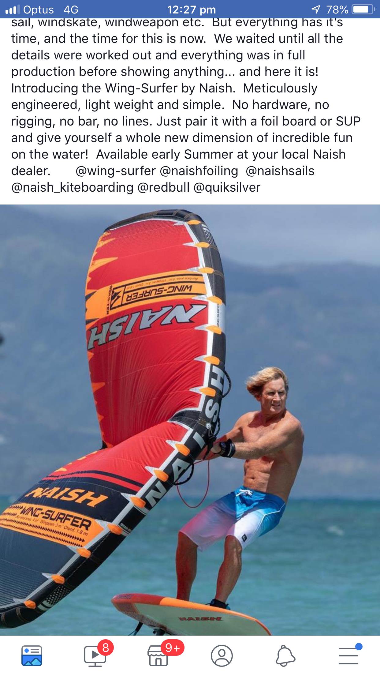Wing Surfer