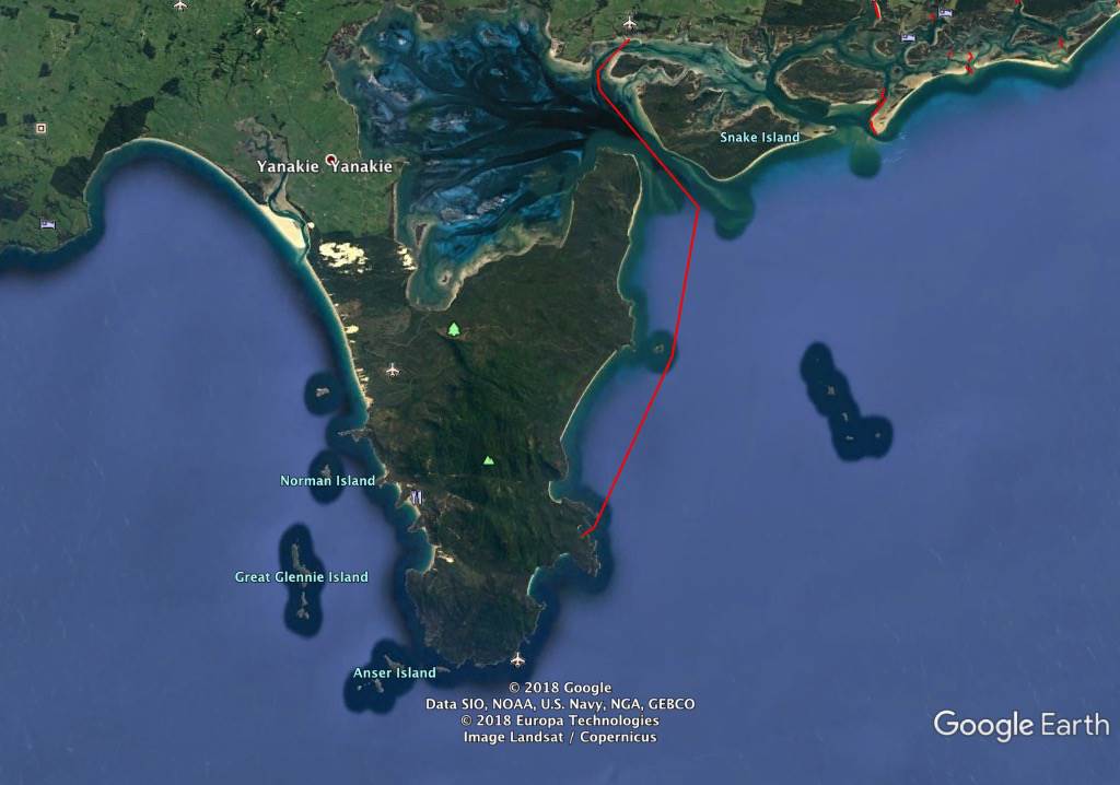 Port Welshpool to Refuge Cove
