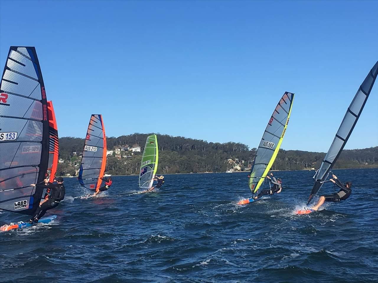 Heat 1 2019/2020 NSW Summer Raceboard Series - Saratoga Sailing Club