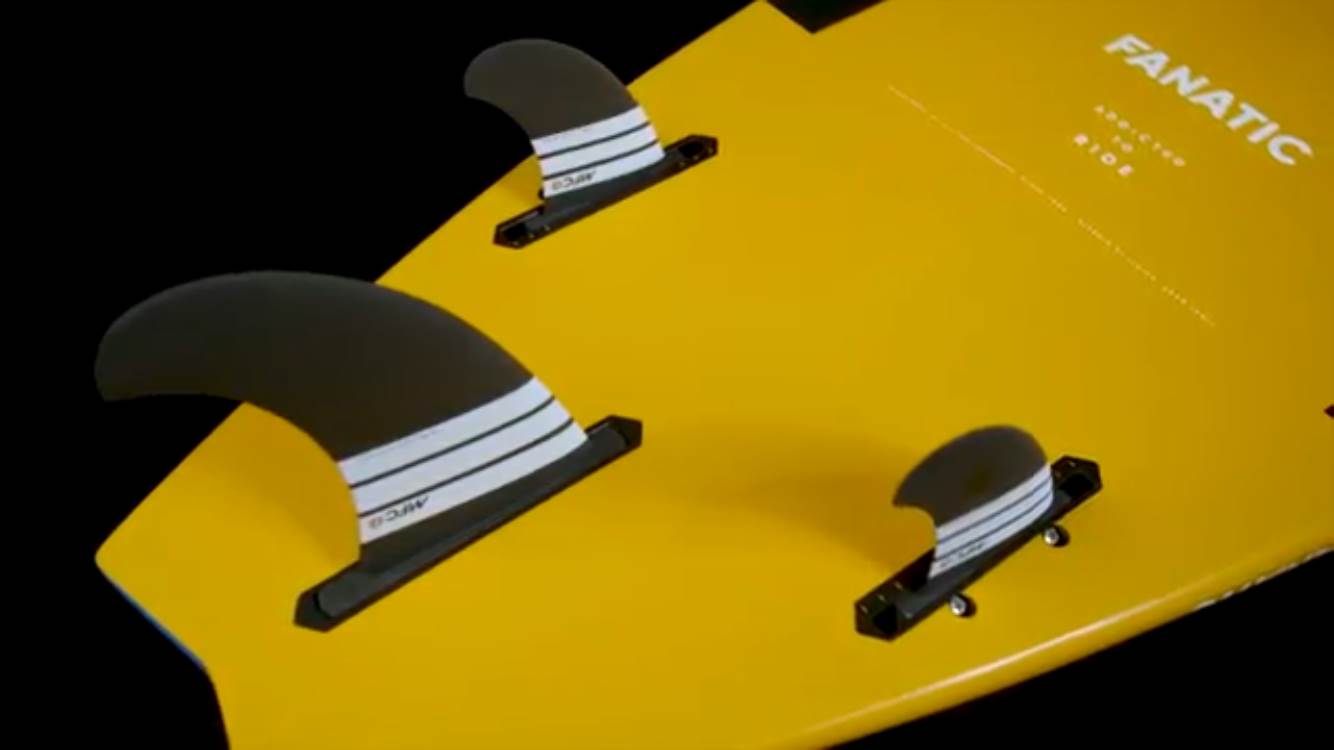 Fanatic freewave 2020 fin setup
