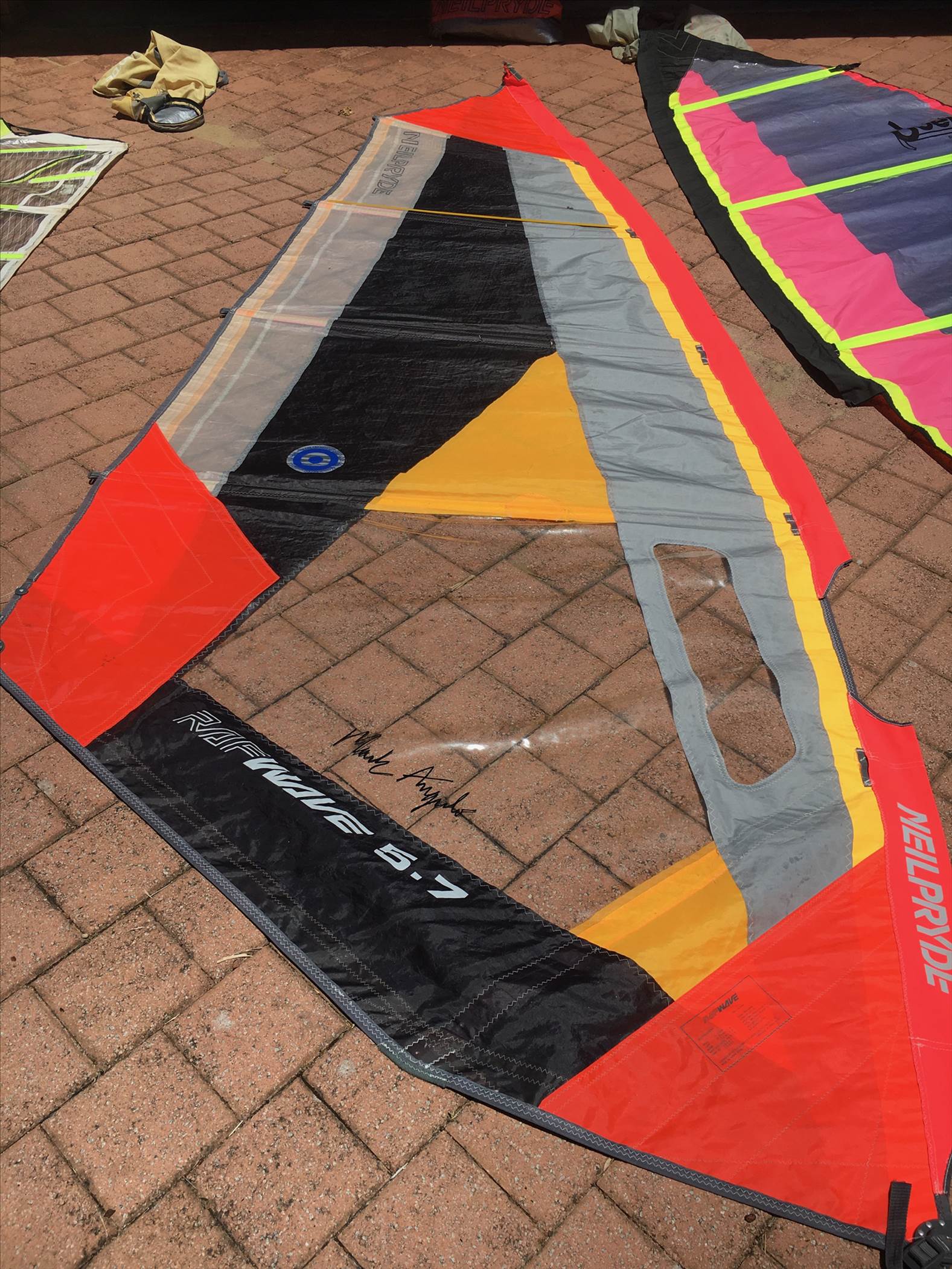 Windsurfing sails