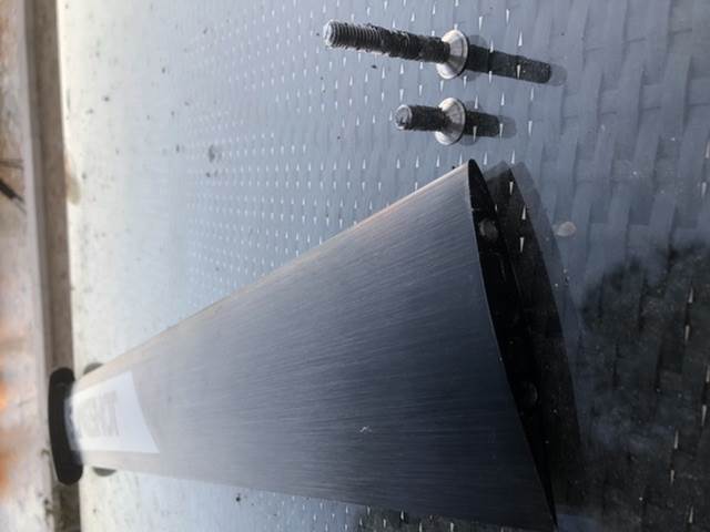 Sheared bolt