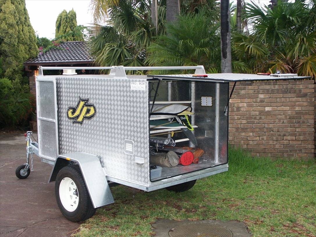 Version 2 of our trailer now with off-road ability