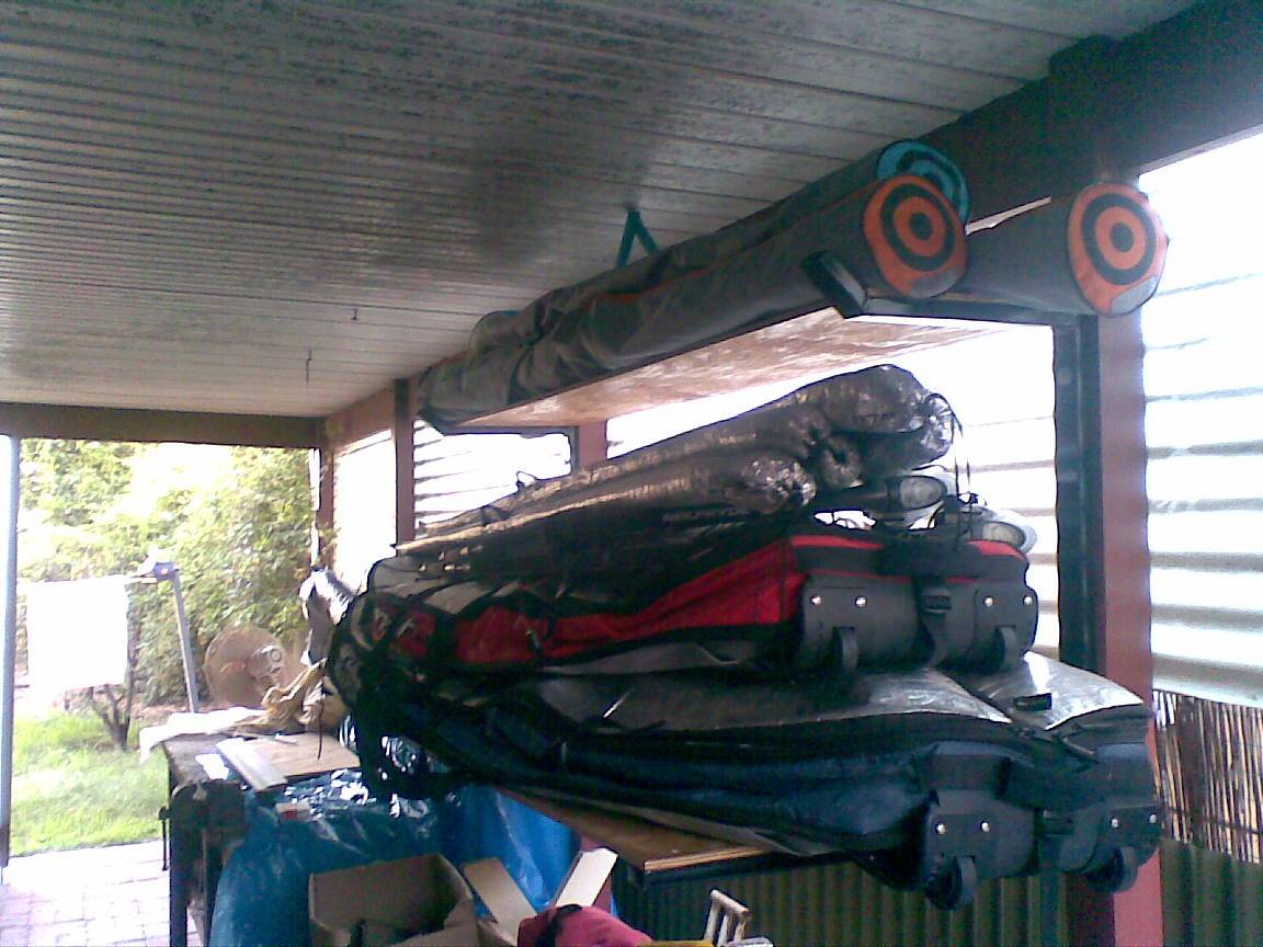 my new gear rack