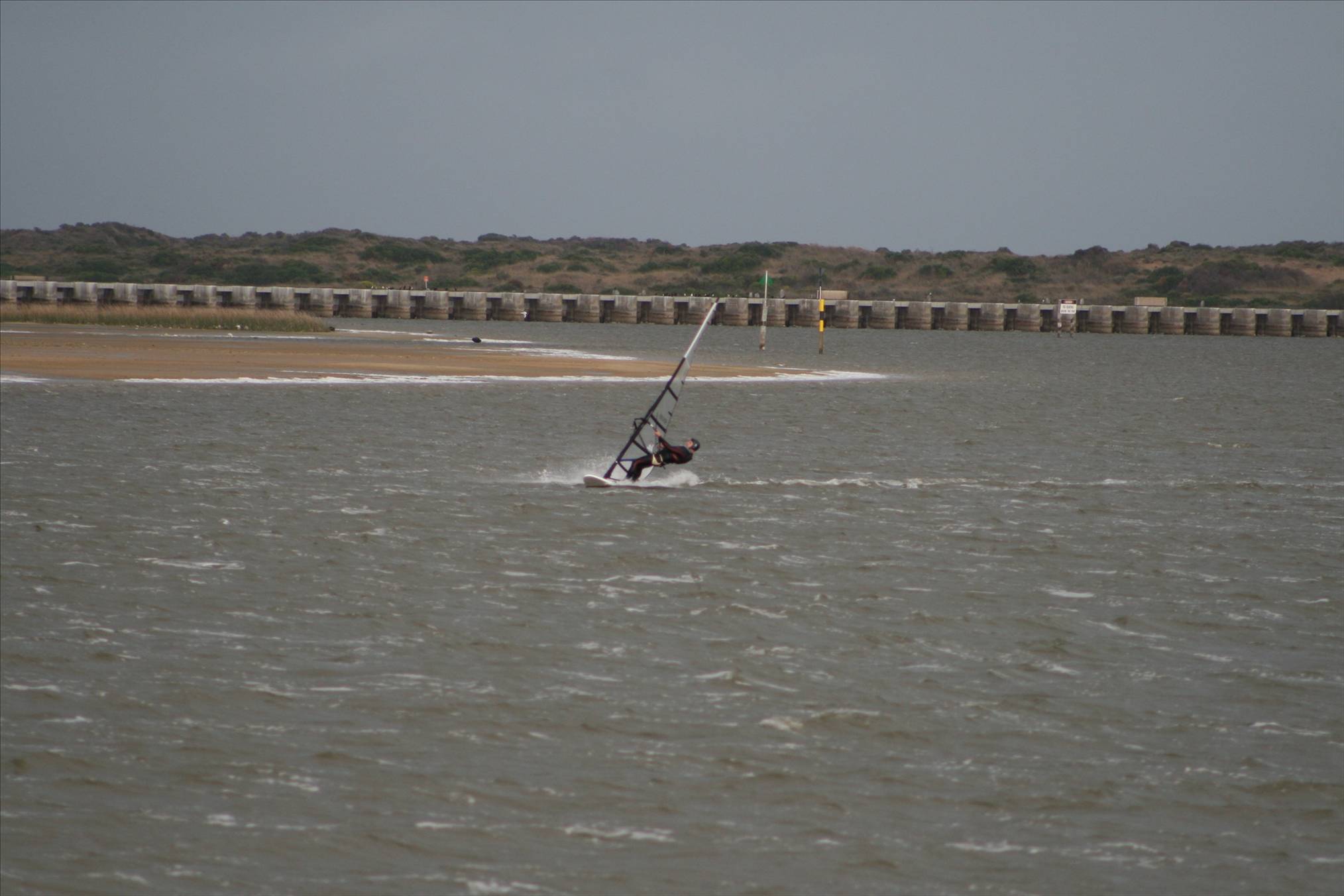 Goolwa Friday 16-05-08  Carl showing his STYLE