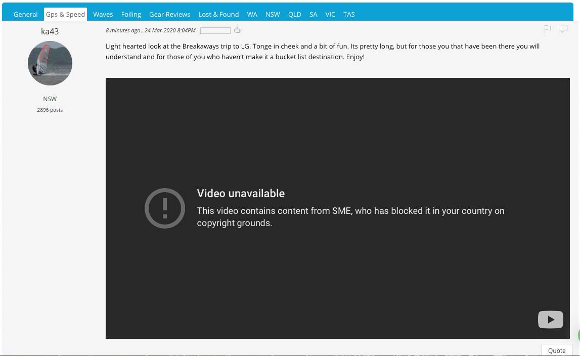 video blocked KA43