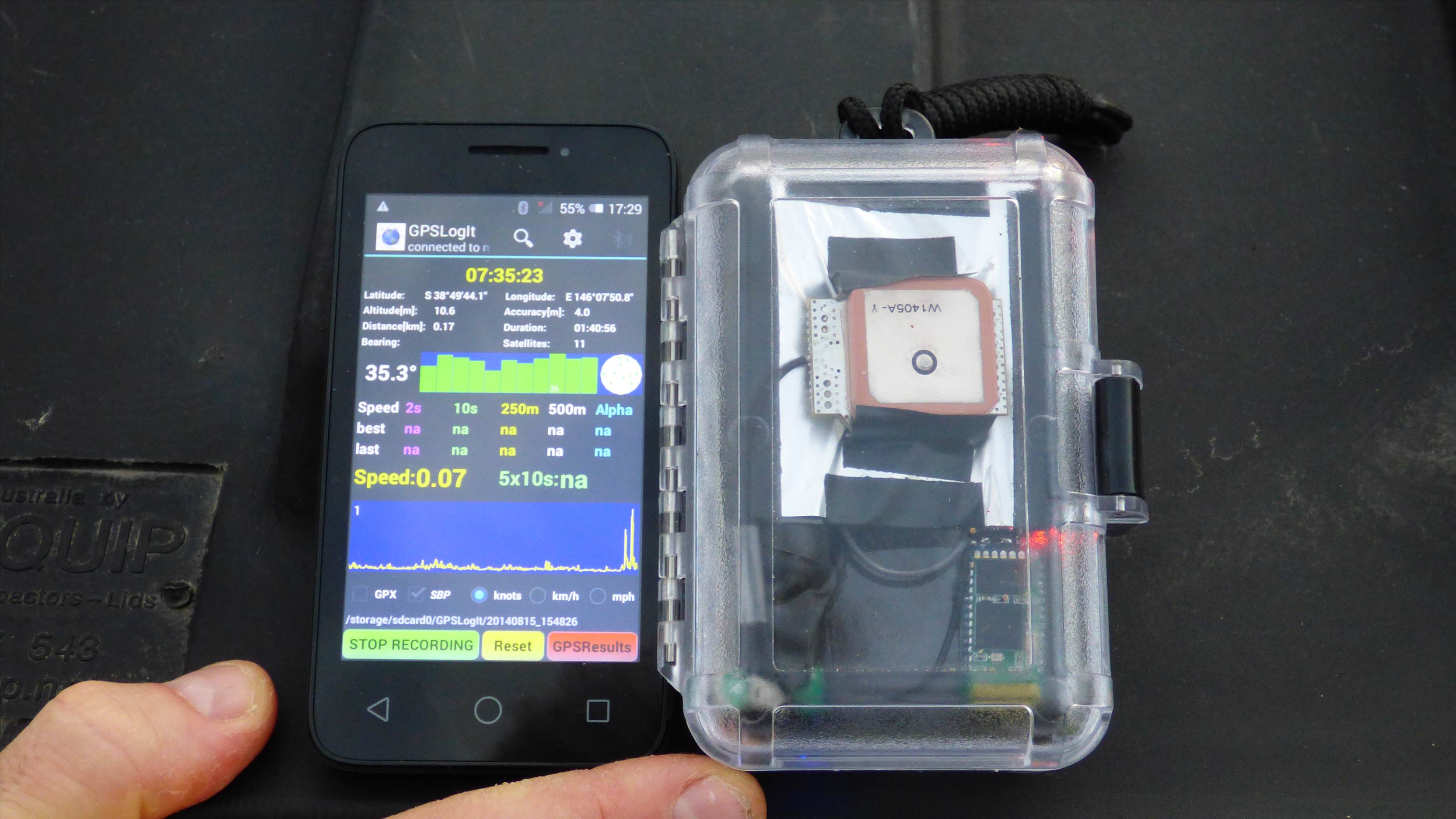 Mat's BT GPS