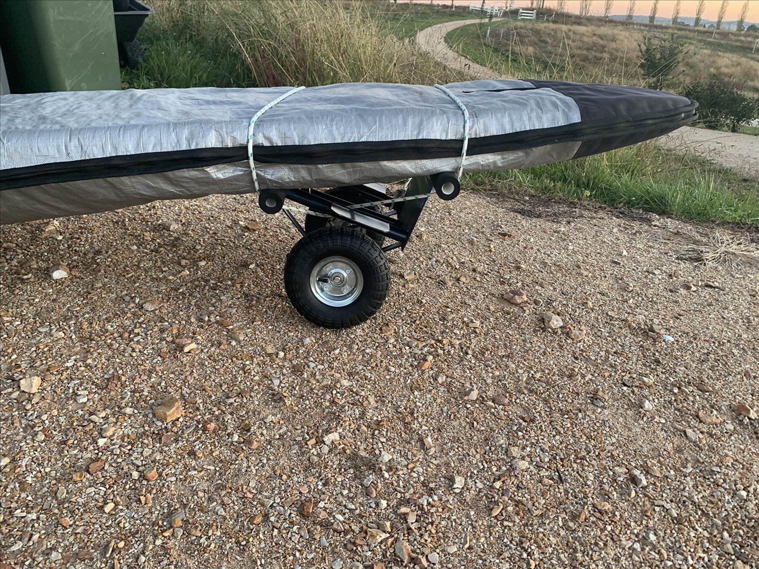 Homemade trolley