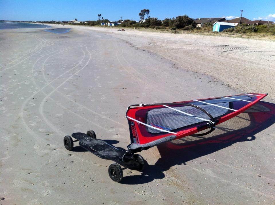 Beach land sailing