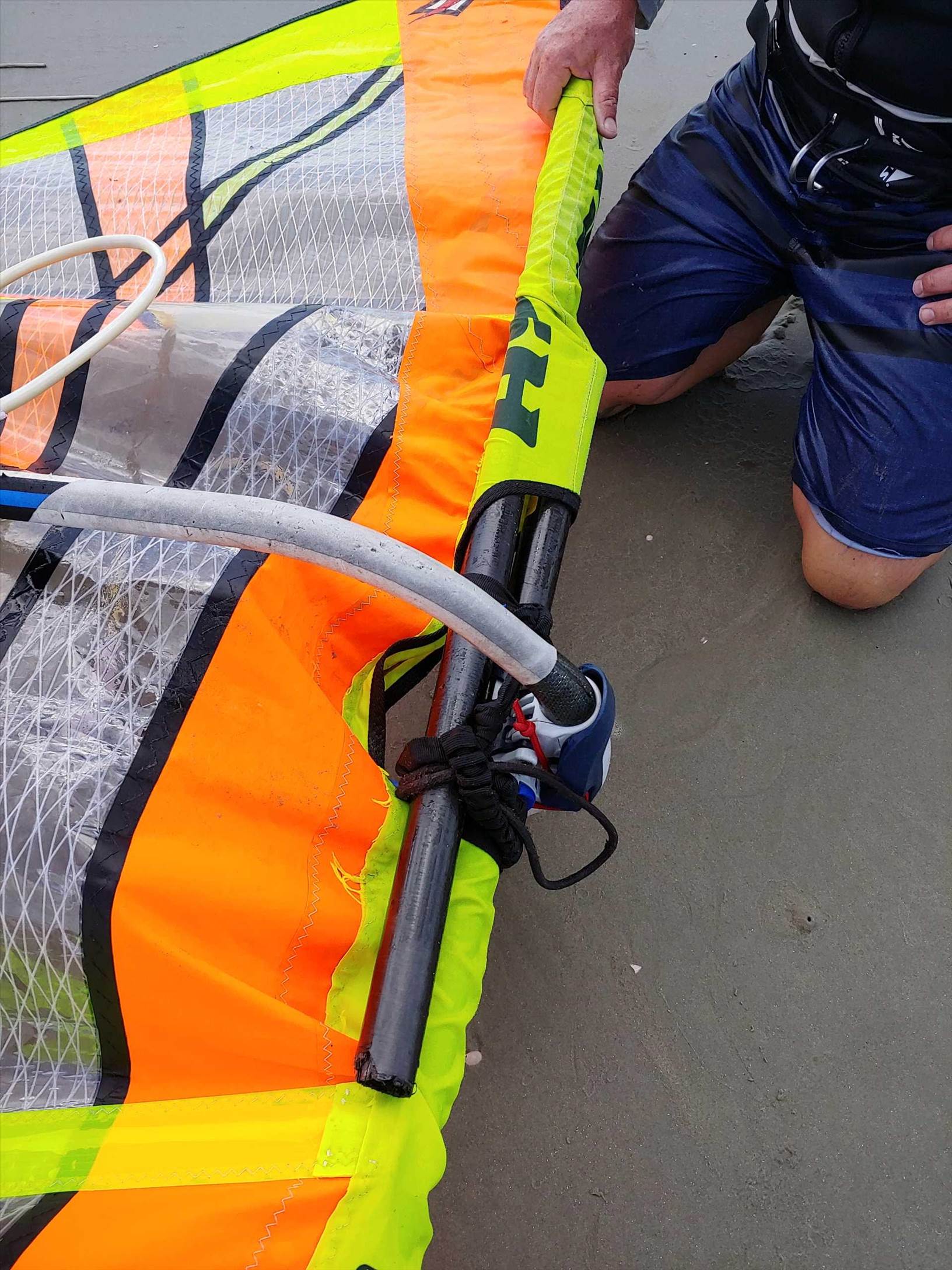 jury rig mast