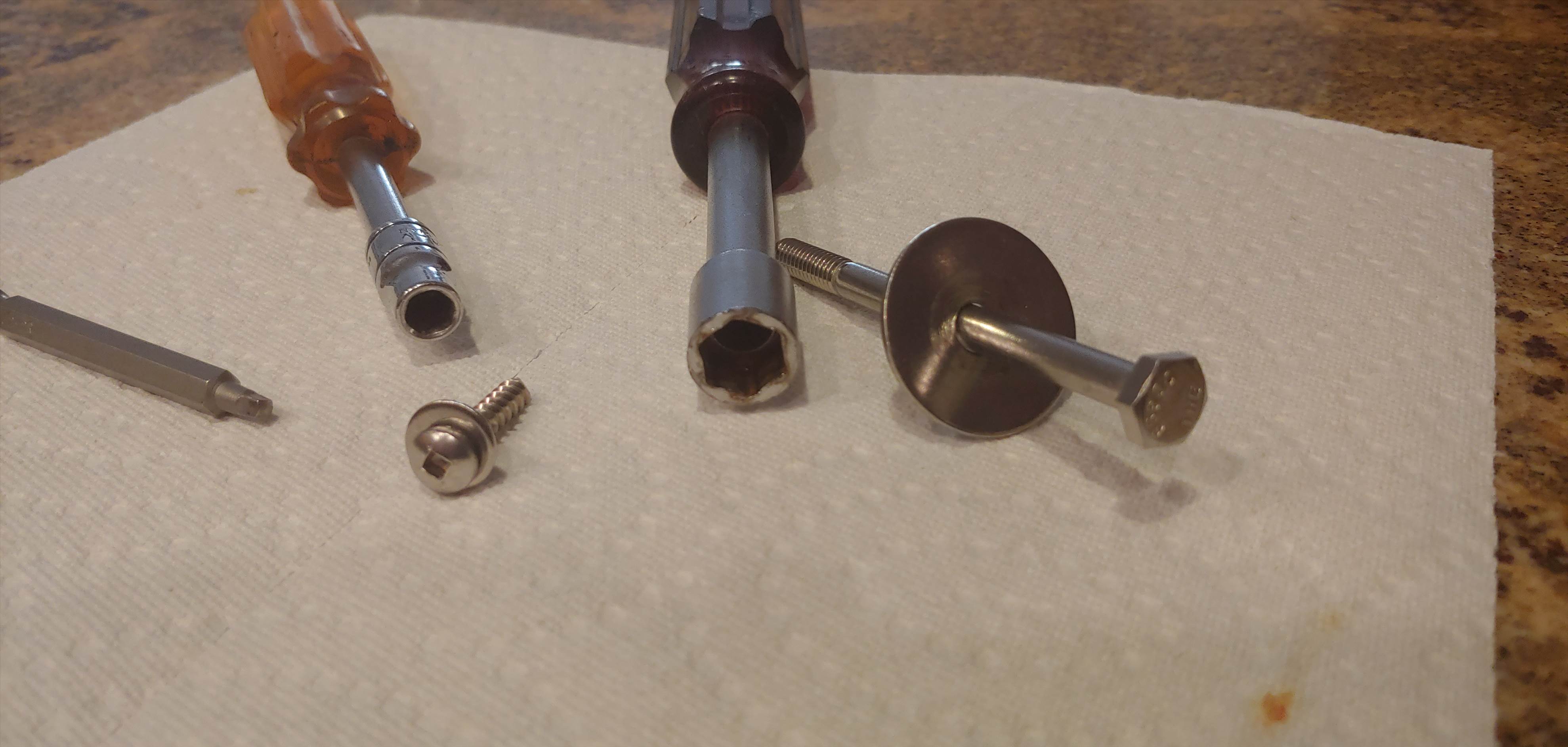 Strap - Fin Screws