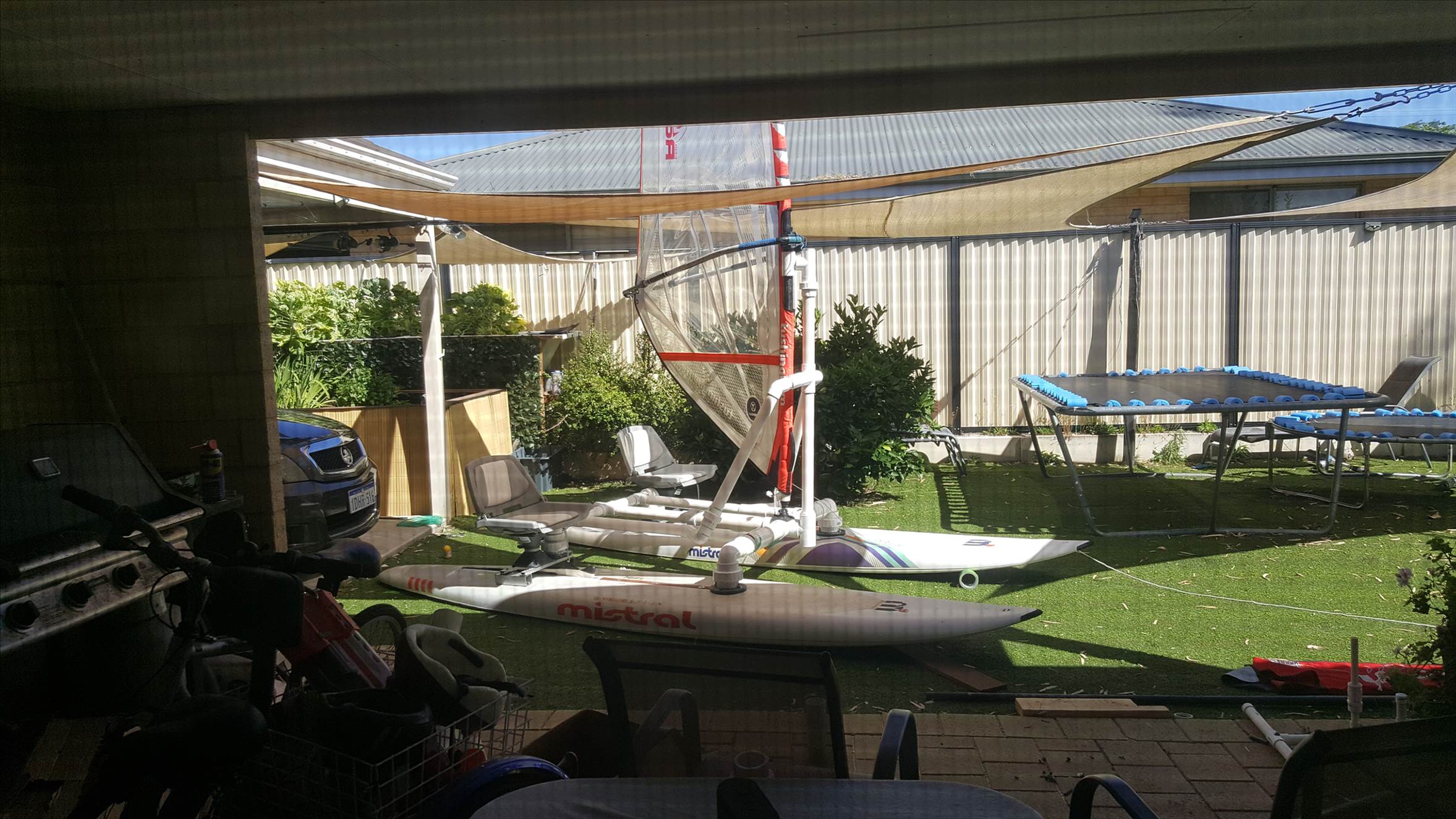 Wind Surf catamaran