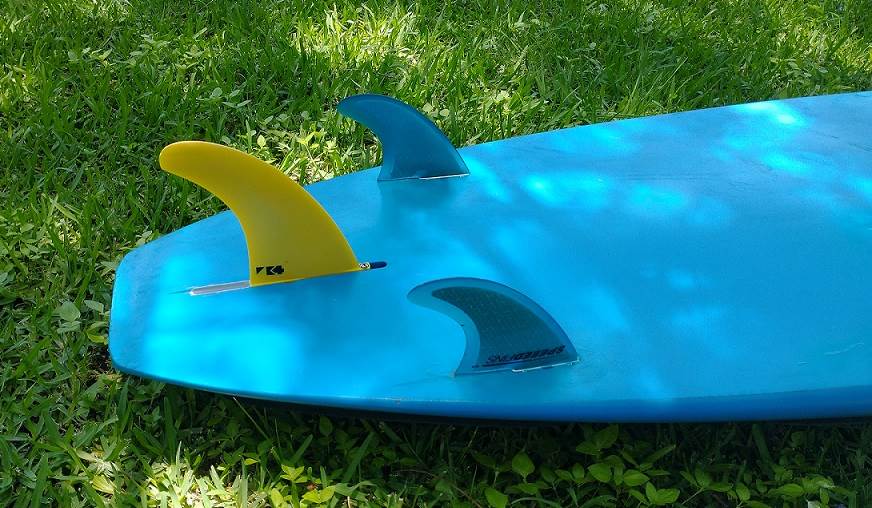 SSD tri-fin fins
