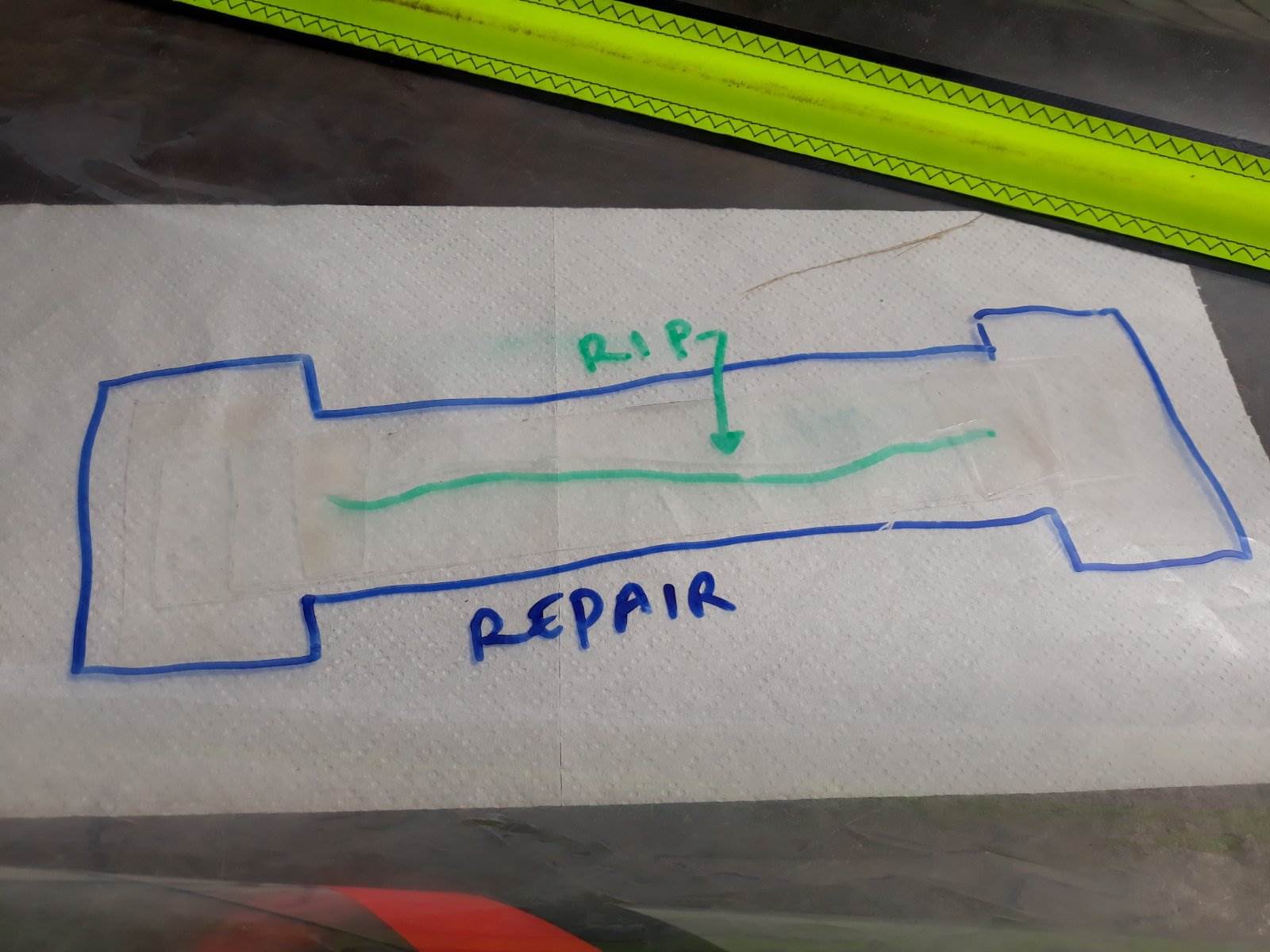 Sail repair
