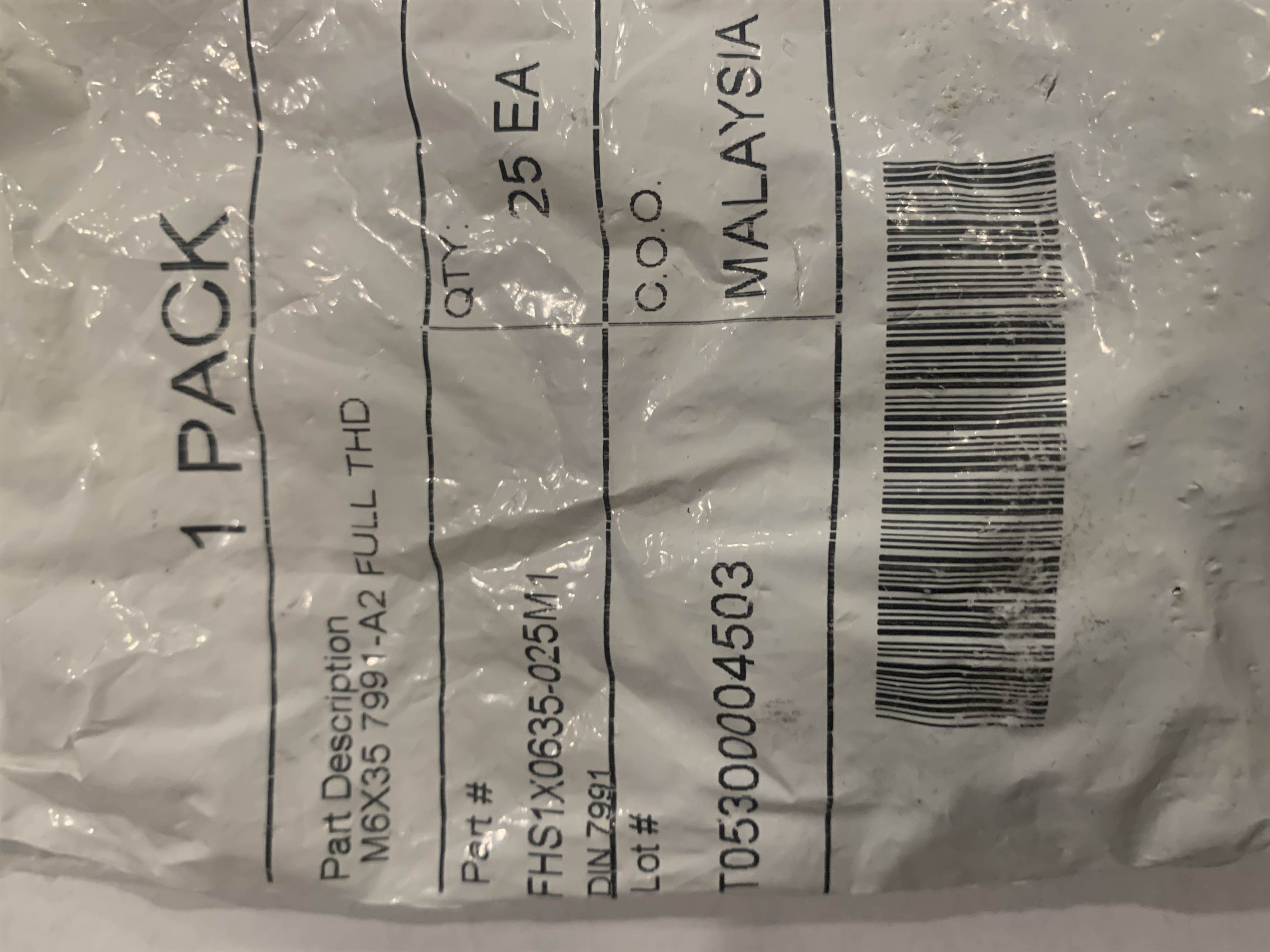 foil bolts