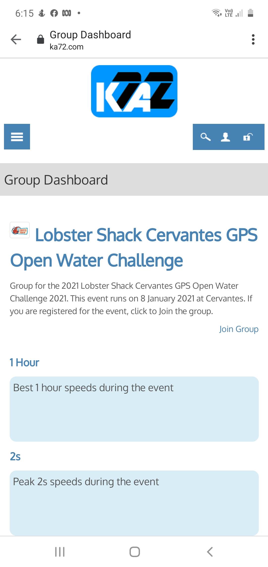 Lobster shack Cervantes gps windsurf challenge 2021