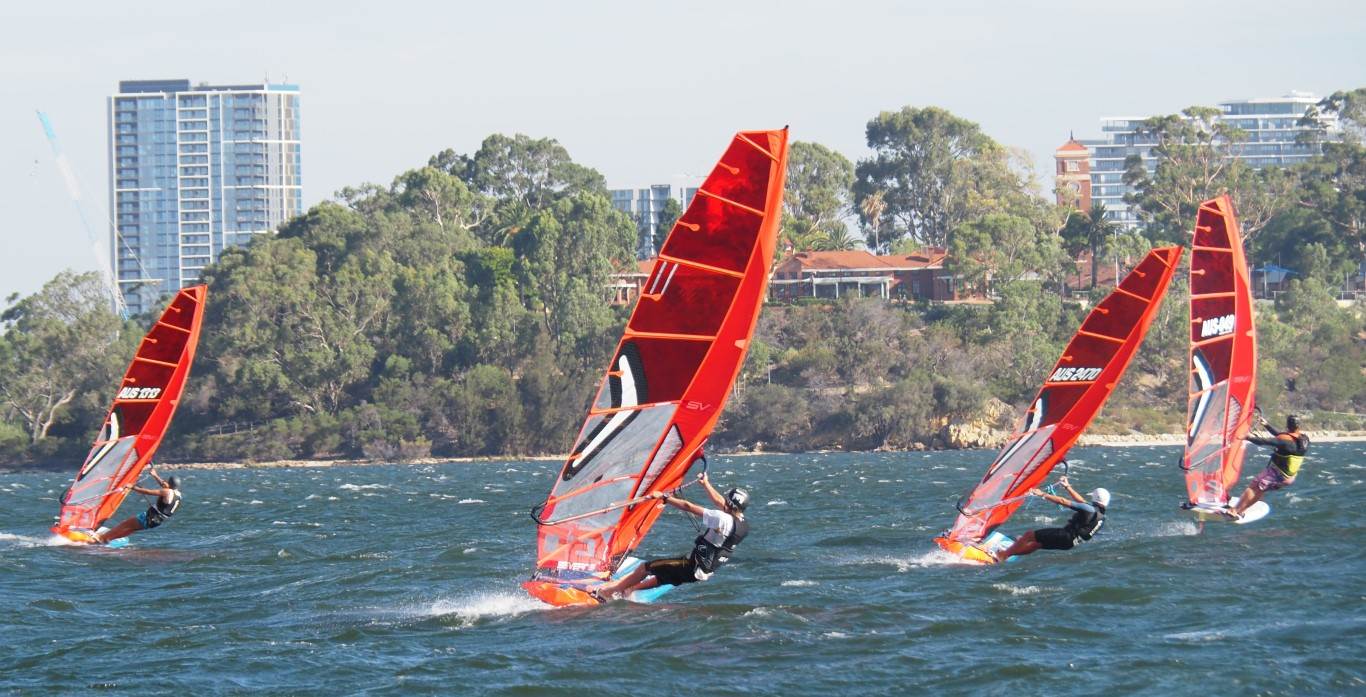 Foil Fest 2021 Action at the Goolangatup Sailing Carnival