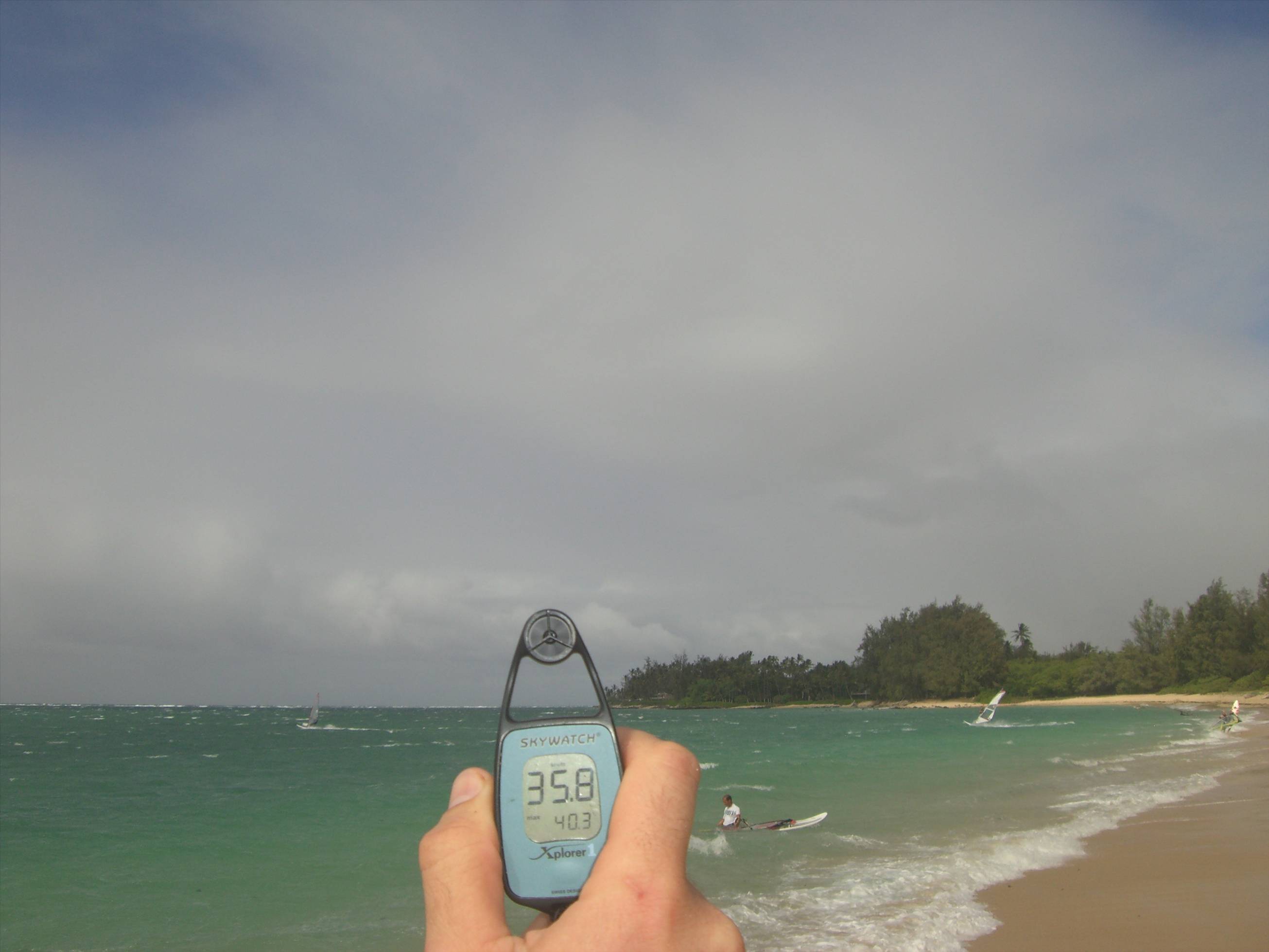 30 - 35 Knot day at Kanaha