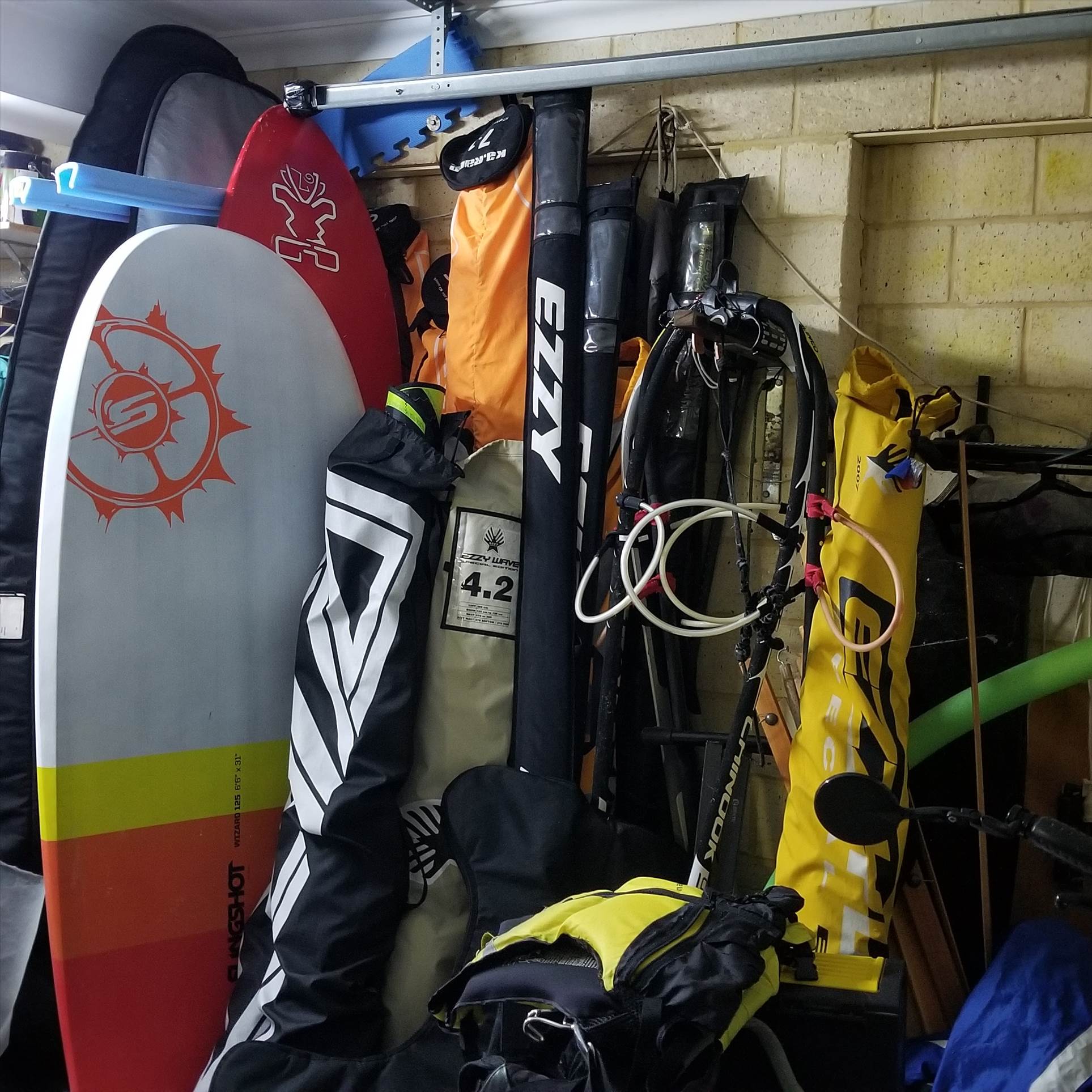Not tidy at all