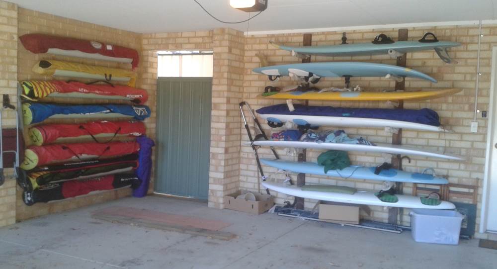 board/sail racks