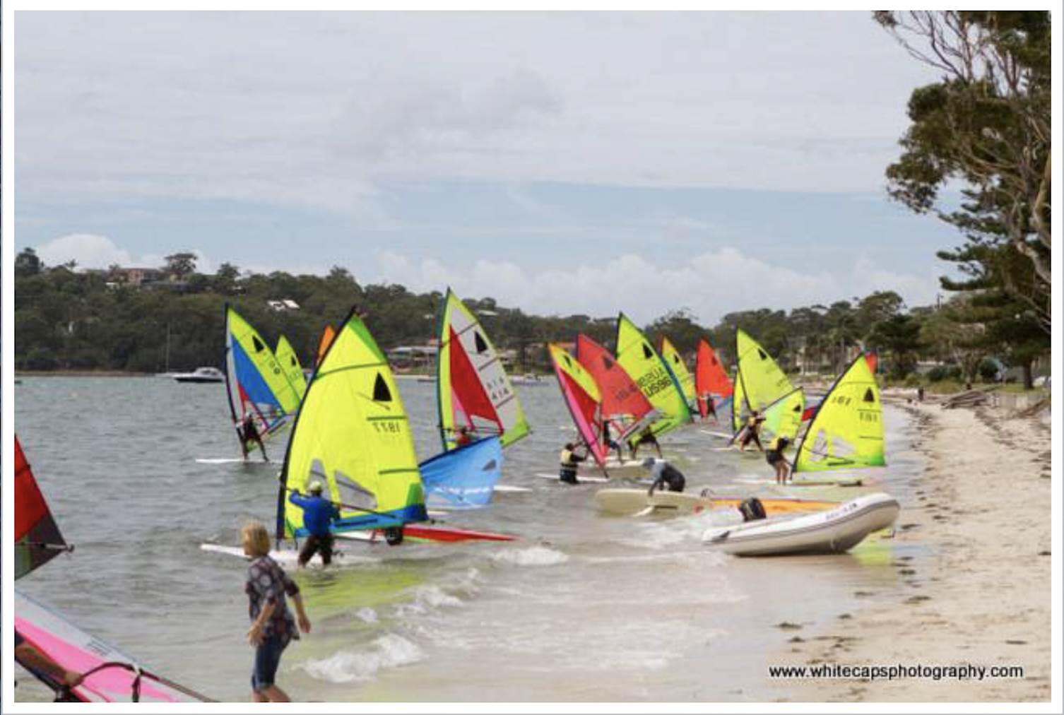 beach start 2012 windsurfer nats