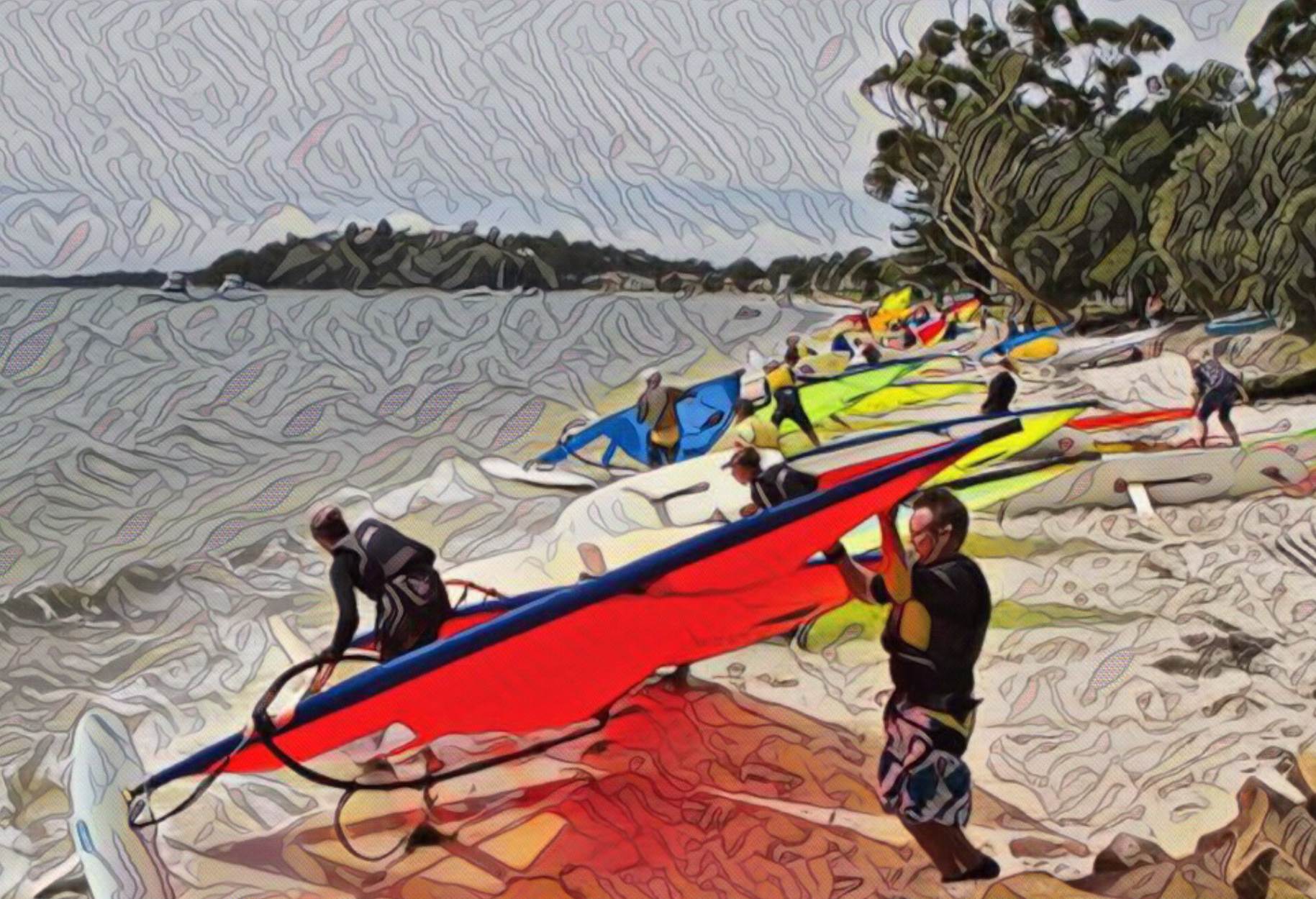 part stephens 2012 nationals on the beach stylised