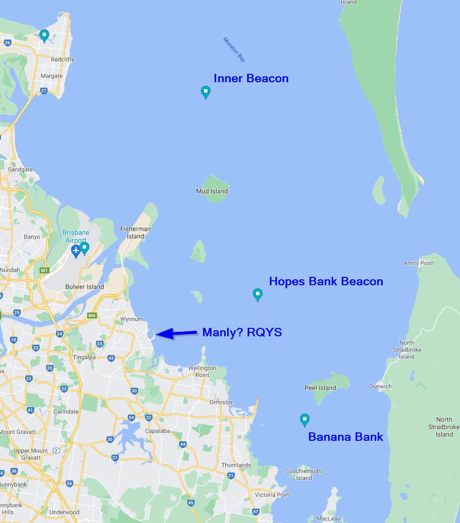 Brisbane wind meter locations