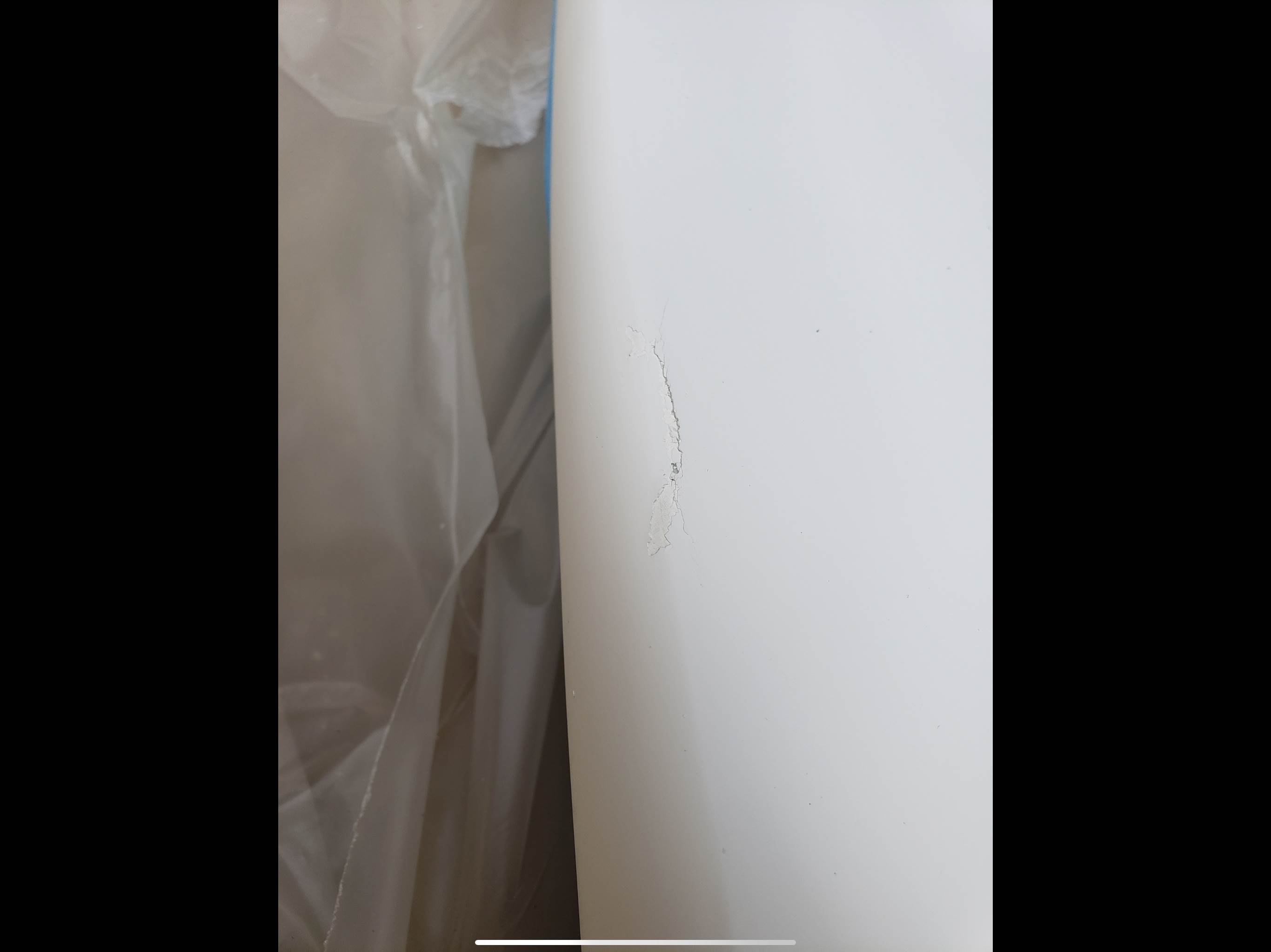 Photo of shipping damage
