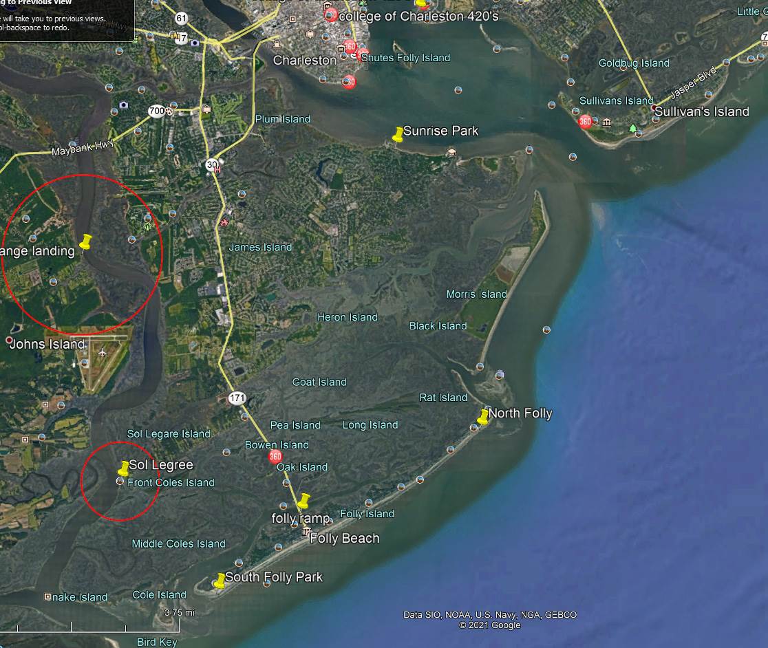 chucktown launch sites