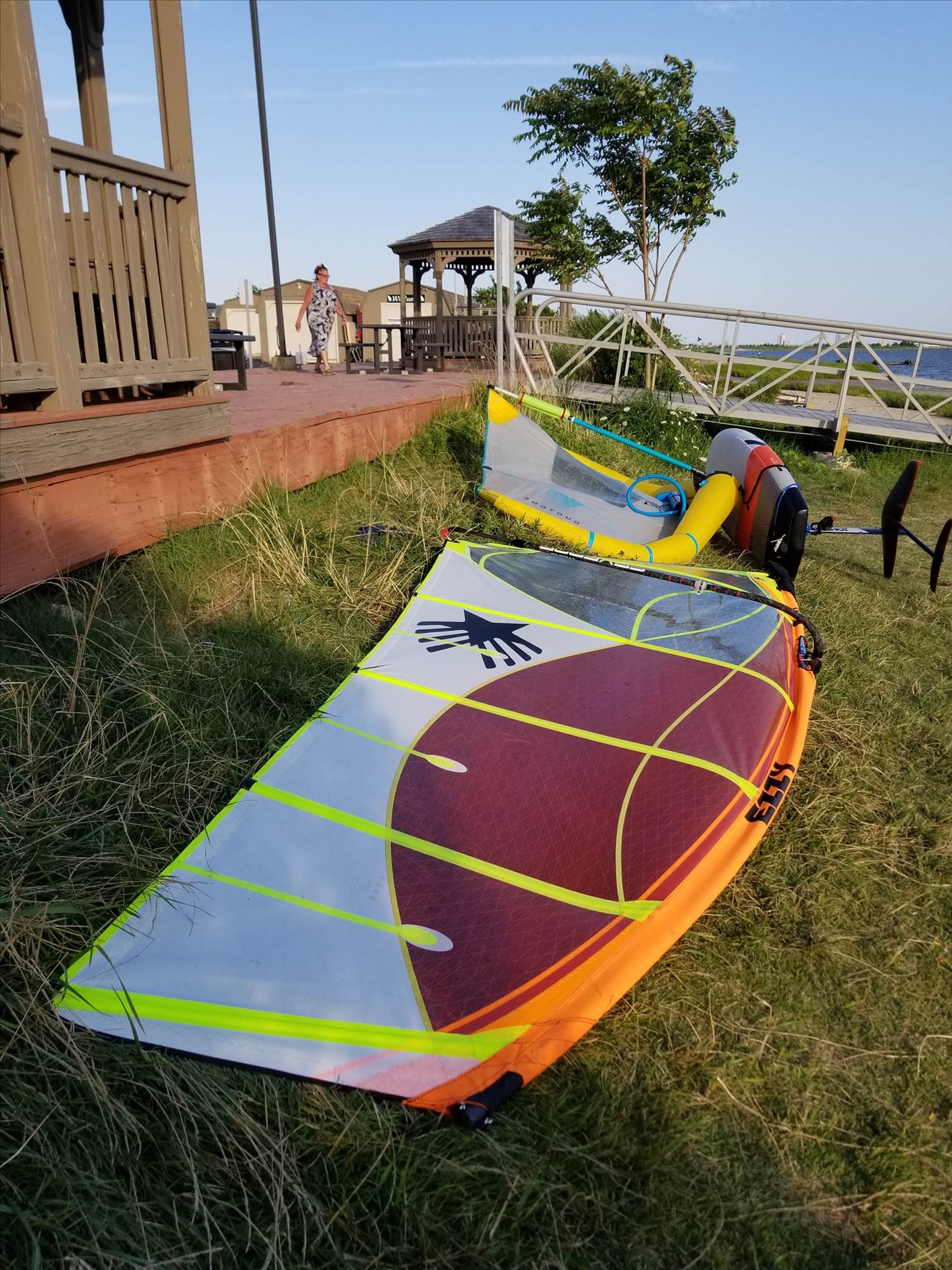 RRD Pocket Rocket with sail and wing