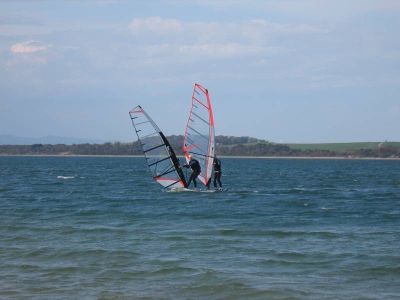 Tandem Gybe