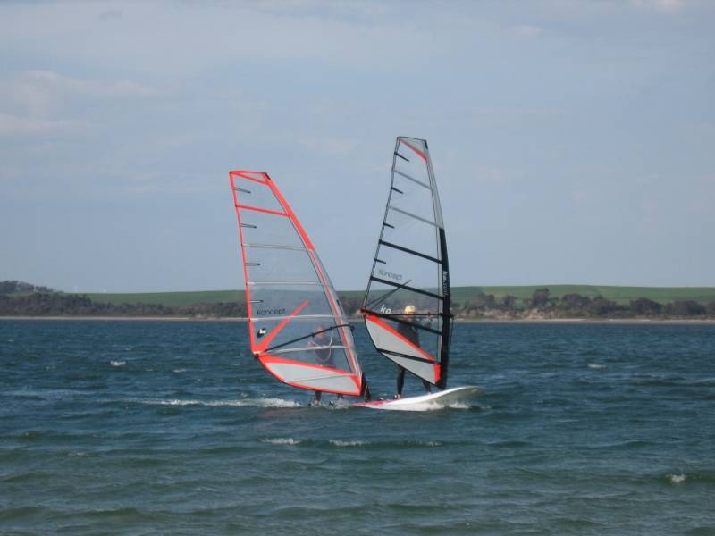 Tandem Gybe