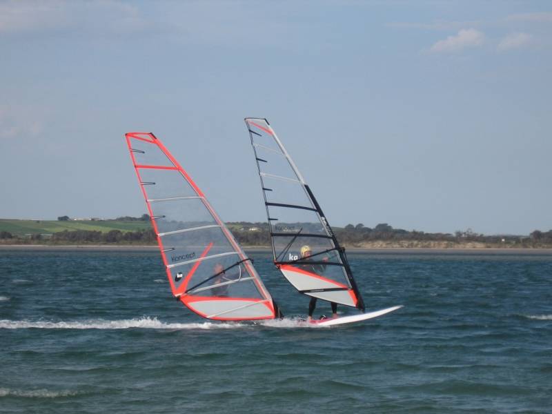 Tandem Gybe