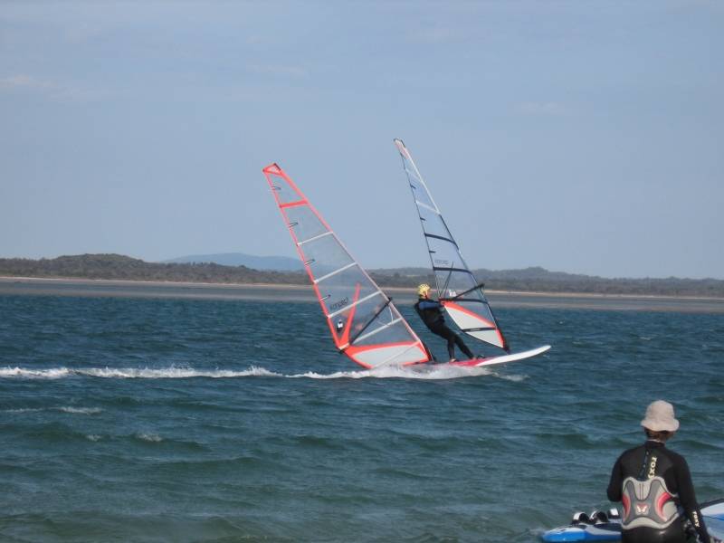 Tandem Gybe