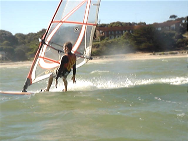 "look mum no hands!"