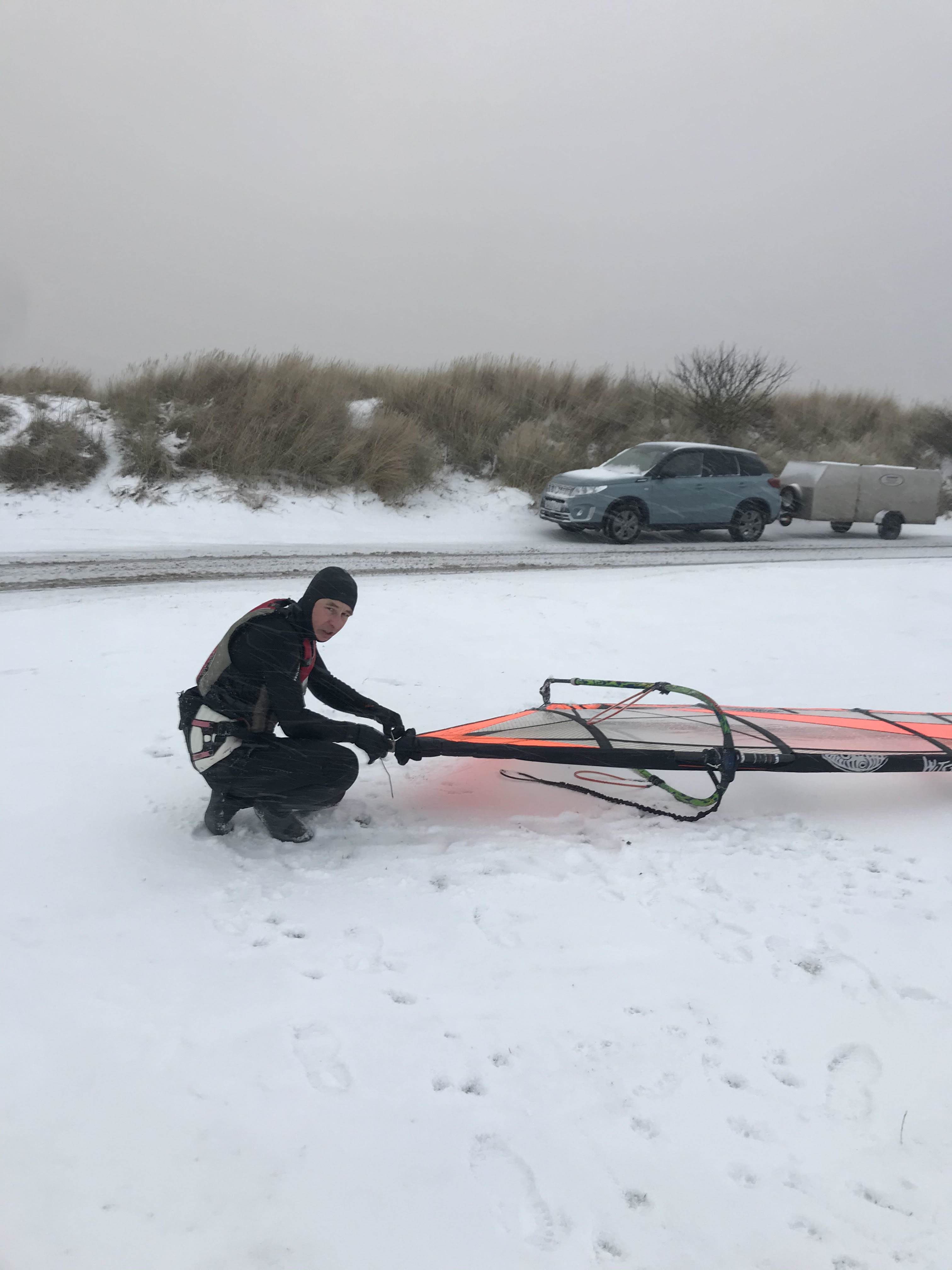 Kevin in the snow
