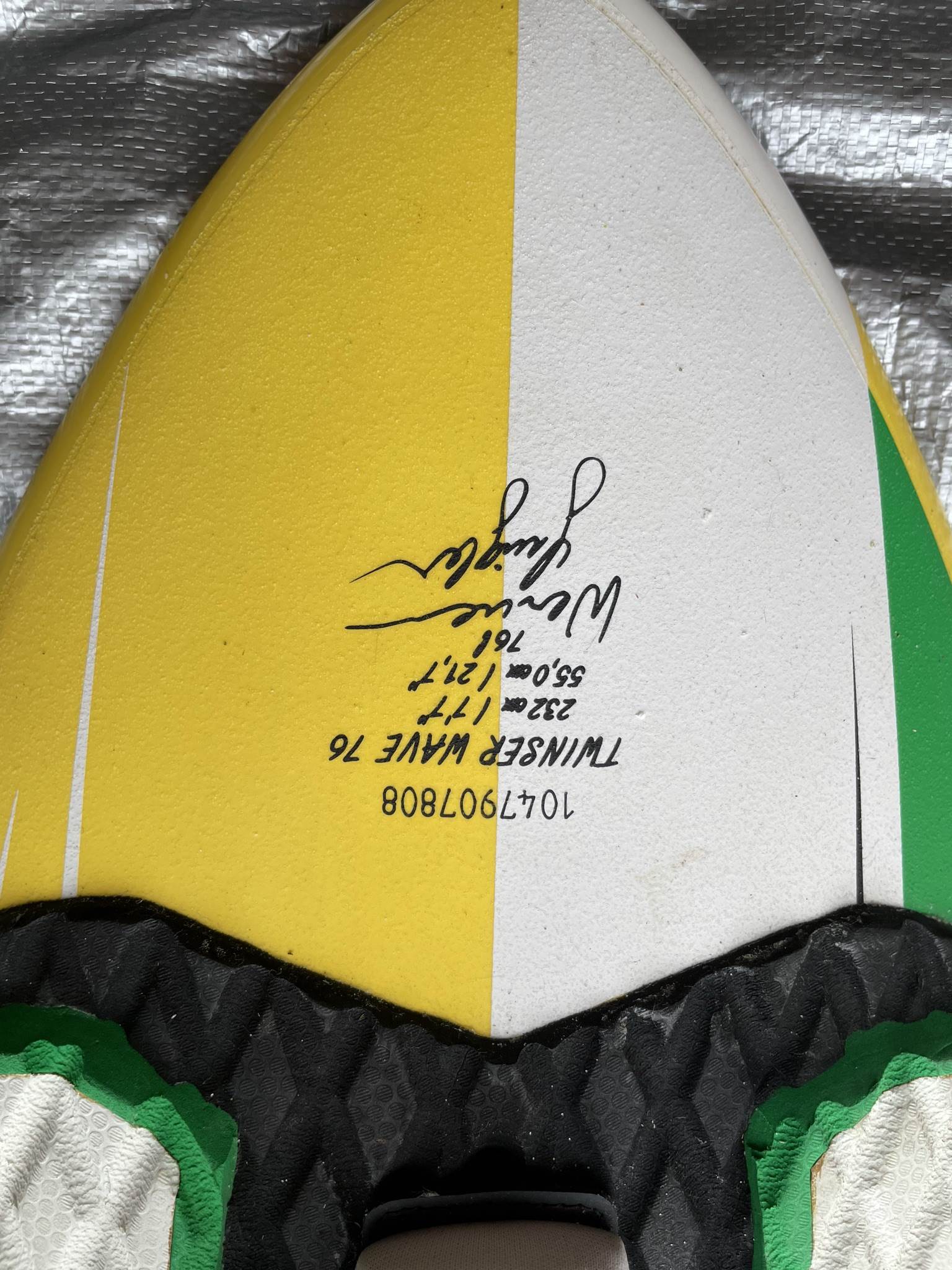 Two near brand new wave boards