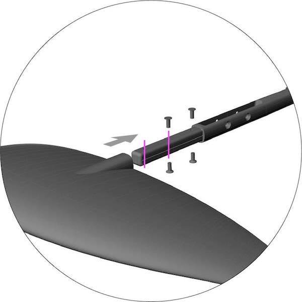 Starboard Supercruiser fuselage - front wing 2 small