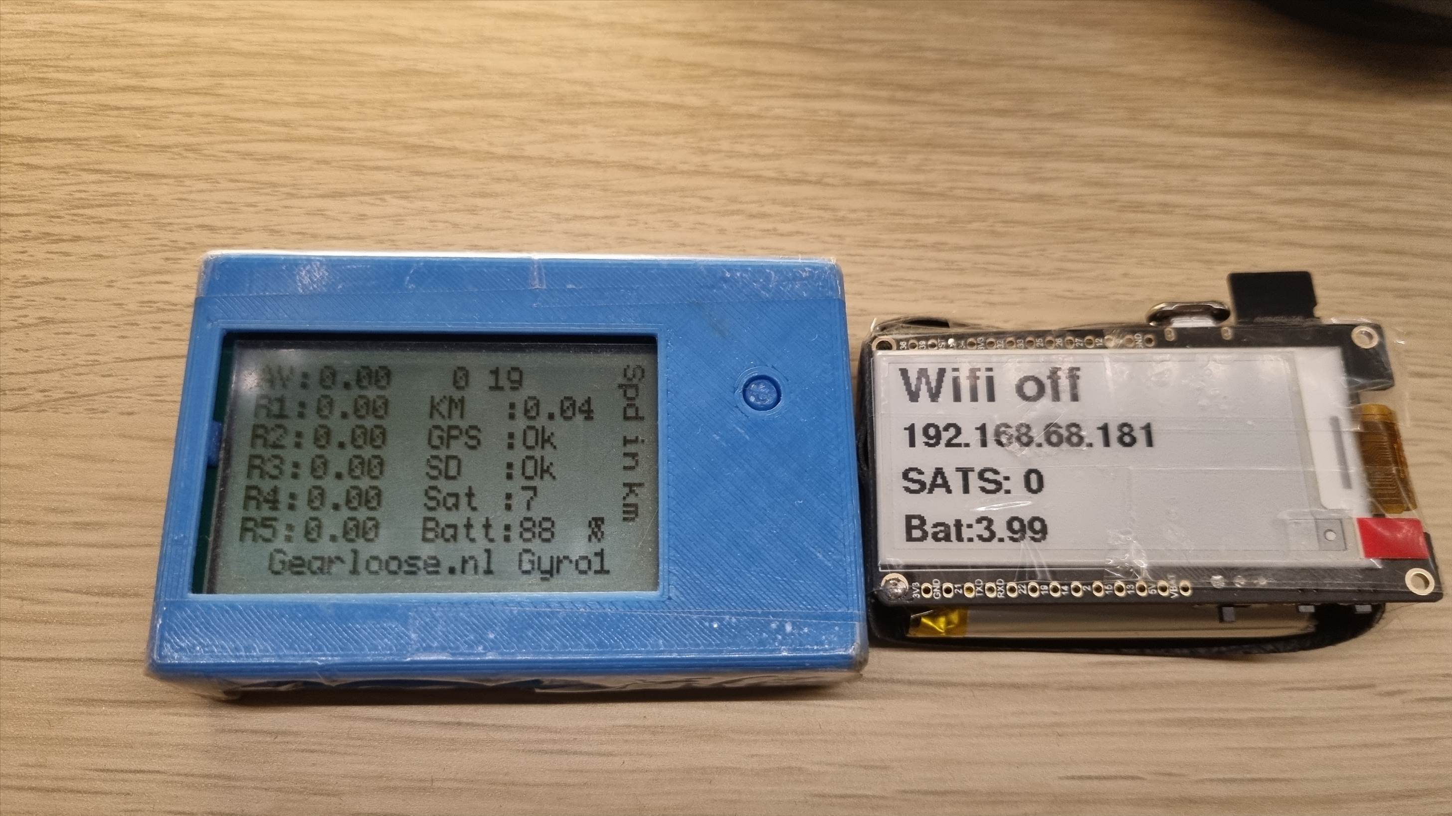 Gyro1 and DYI GPS