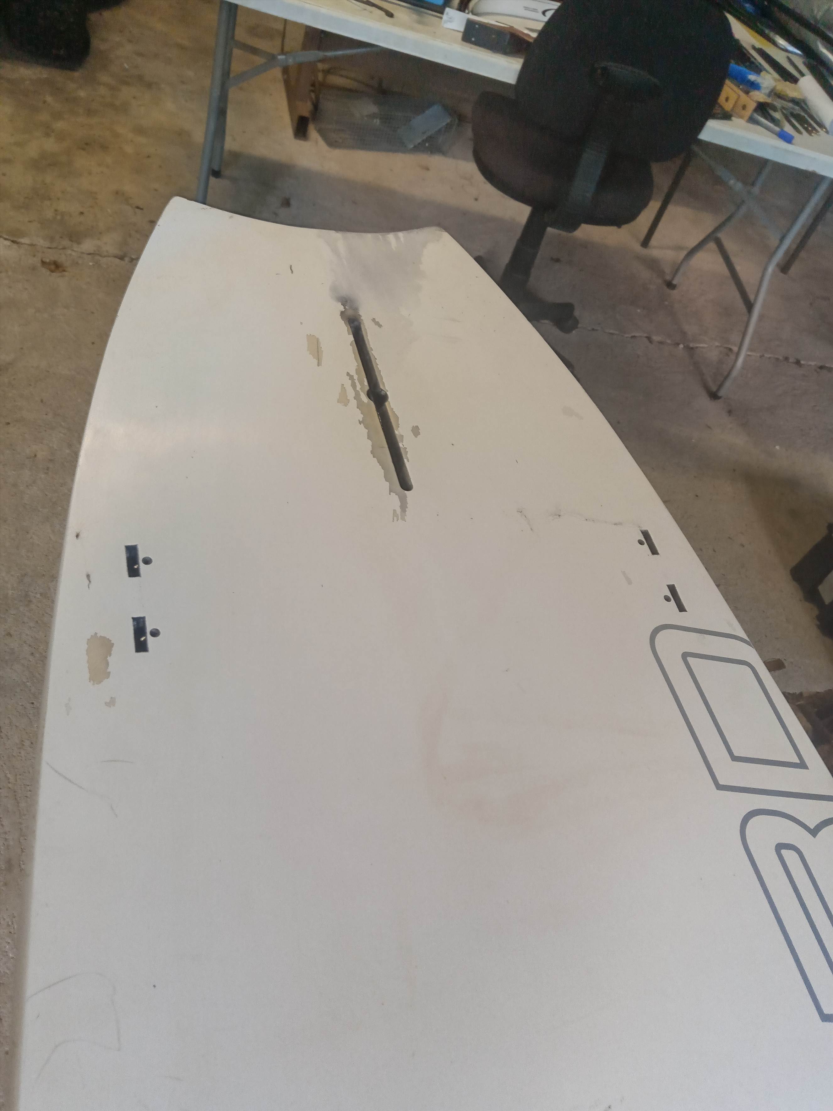 STB fish fin area