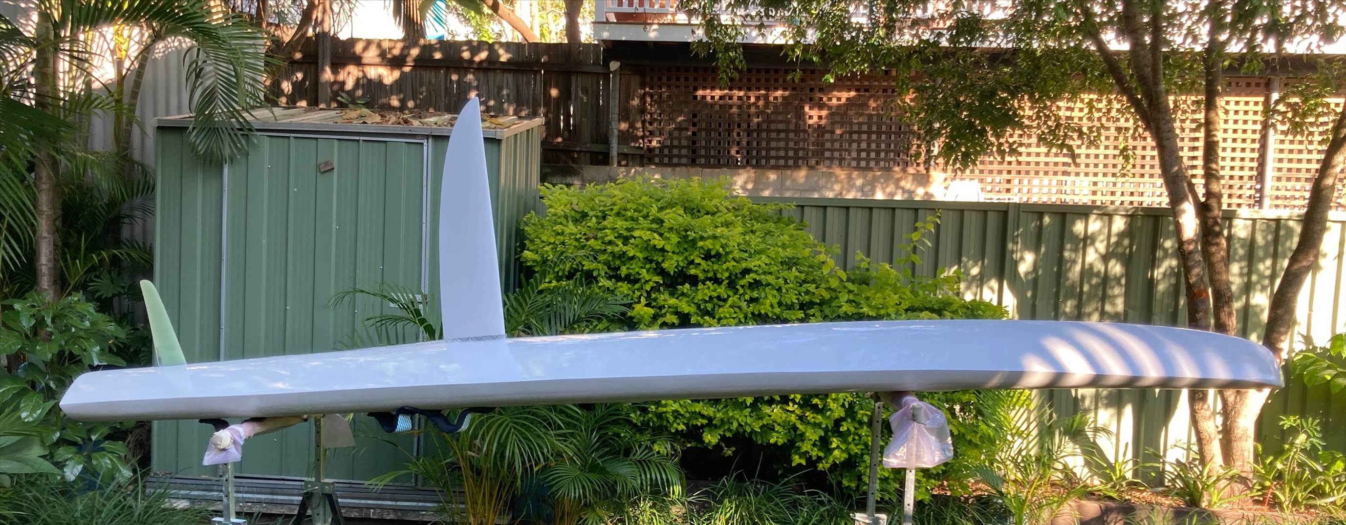 Lechner A-390 - hollow board build