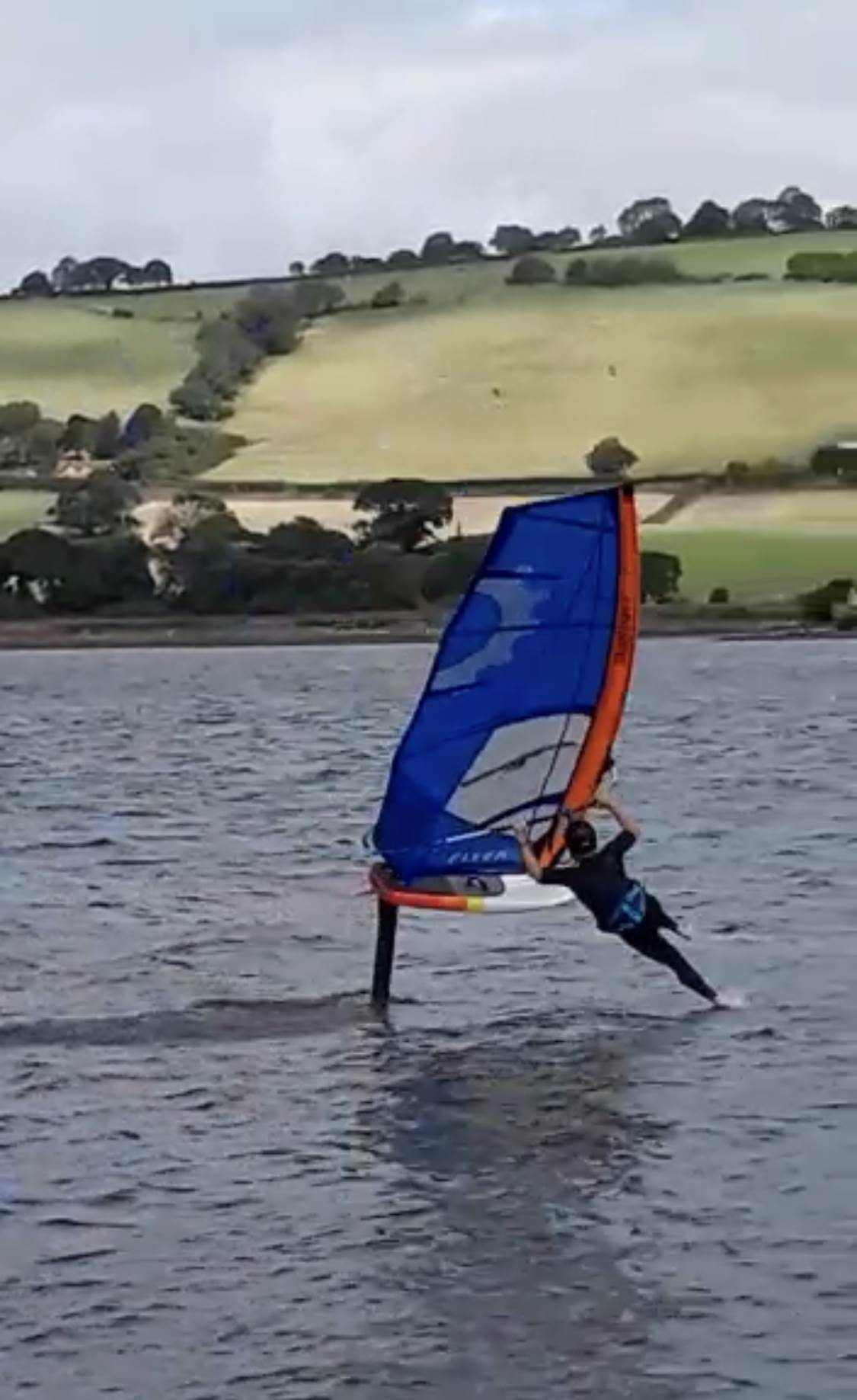 Foil walk on water