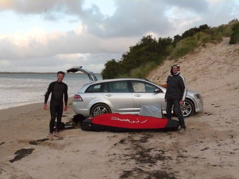 late session Sandy Point speed fortnight