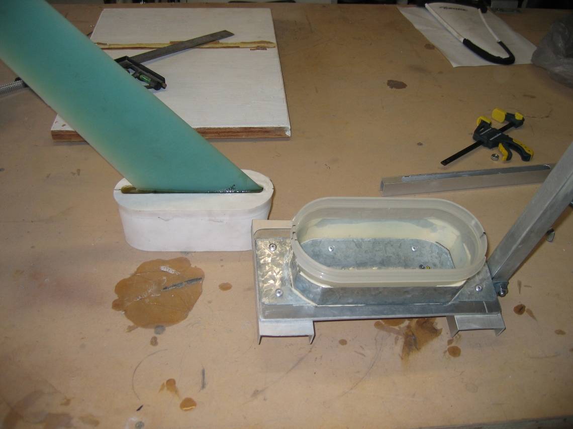 silicon fin mould